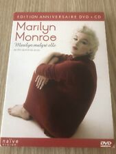 DOCUMENTAIRE MARYLIN MONROE MALGRÉ ELLE ÉDITION ANNIVERSAIRE DVD + CD BEST OF