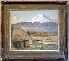 Huile sur toile par Hayashi