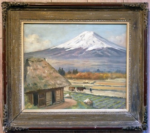 Huile sur toile par hayashi - huile,