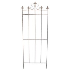 Treillage jardin fer Fleur de