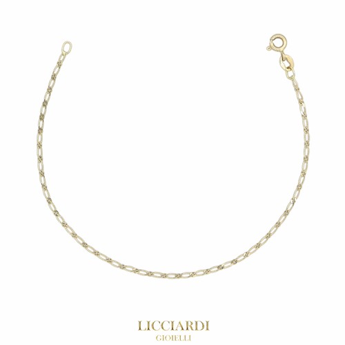 Bracelet unisexe figaro - , or
