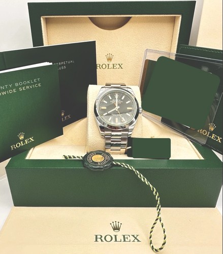Rolex milgauss green - rolex,