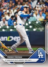 2025 MLB Topps Now #866 Freddie Freeman Los Angeles Dodgers NLCS Game 1  PRESALE