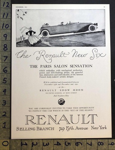 1921 renault new - 1921,