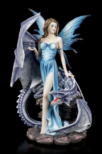 Statue fantasy elfe avec - elfe,