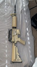 Matrix S&T Sportline M4 AEG 400 FPS W/ M203 & Rail for Reticle TAN