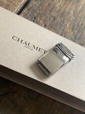 Chaumet Bracelet en Cuir Fermoir Dépliant Acier Boucle 20MM Déploiement 628