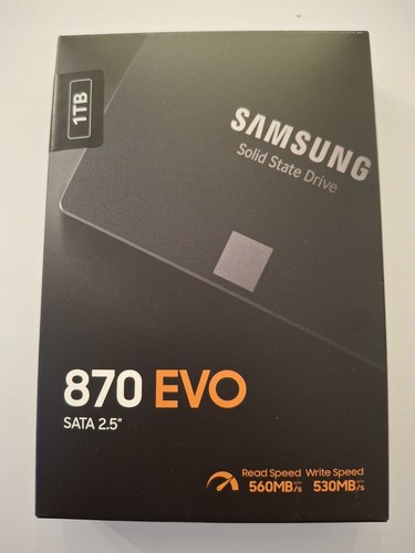 Disque ssd samsung 870 - evo, 1to
