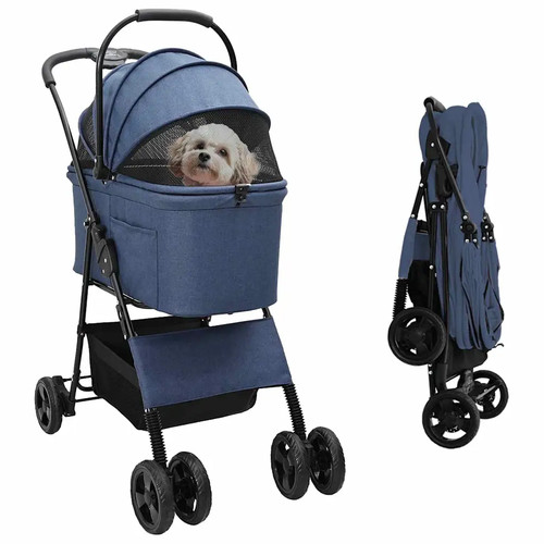 Poussette pliante pour animaux - pour,