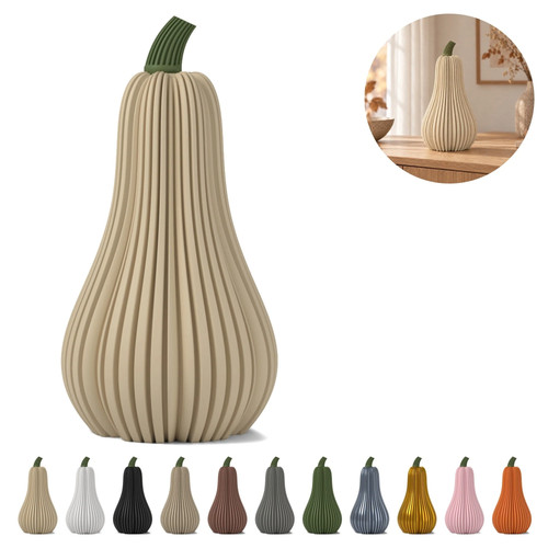 Citrouille haute pour bougie