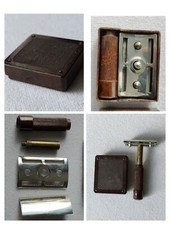 Sûreté Unis-France Miniature De Voyages Bakelite Safety razor mechanical razor