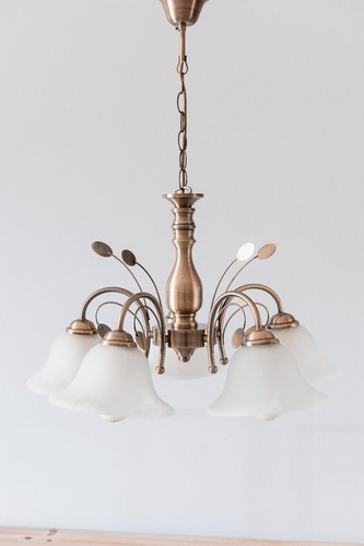 Grand lustre vintage - en, laiton