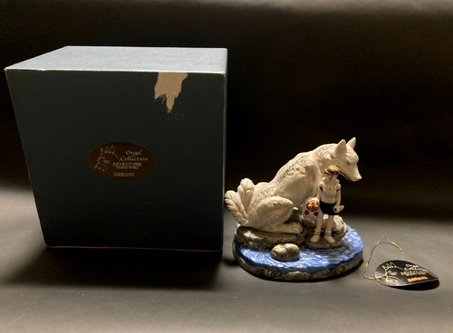 Rare figurine statue boîte - , à