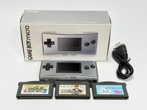 Nintendo game boy micro silver - nintendo,
