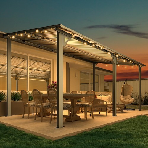 Wall mounted hard top - x, 8'