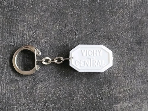 Porte cle vintage annees - cle,