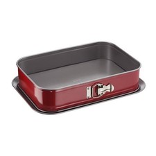 TefalJ 1640514 Delibake hinged oven dish 36x24cm carbon red steel