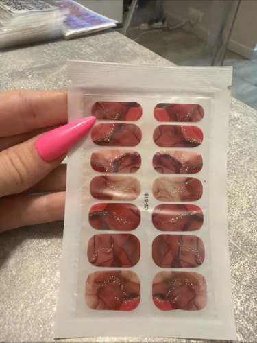 Autocollant stickers ongles - autocollant,
