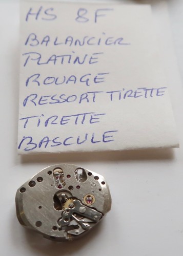 Platine balancier - 8f,