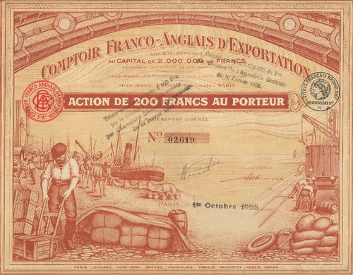 Comptoir franco anglais - franco,