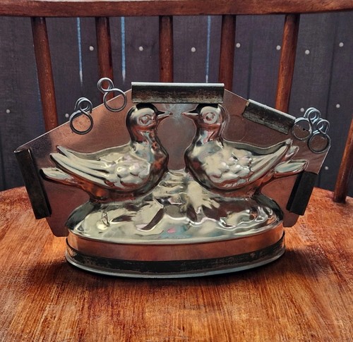 Ancien moule chocolat oiseaux - ancien,