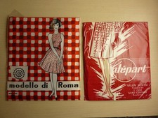 2 paires de Bas NYLON  neufs vintage  scellés modello di roma et départ