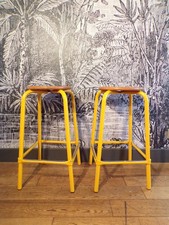 2 TABOURET HAUT ATELIER
