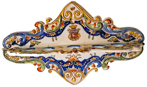 Porte pipes faïence - en,