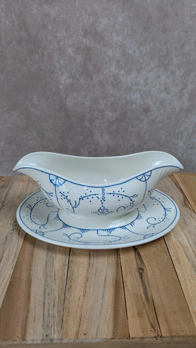 Saucière ancienne boch décor - ancienne,