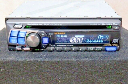 Tête autoradio alpine - tête,