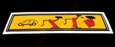 AUTOCOLLANT STICKER MOTEUR