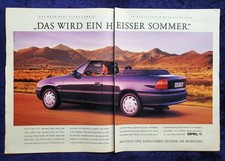 1993 Opel Astra Cario/Cabriolet, Original Advertising