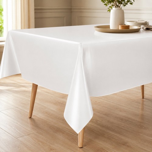 Nappe blanche lima toile - blanche,