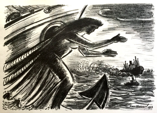 Frans masereel gallionsfigur - frans,