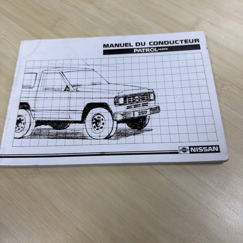 Nissan patrol 1998 - , manuel