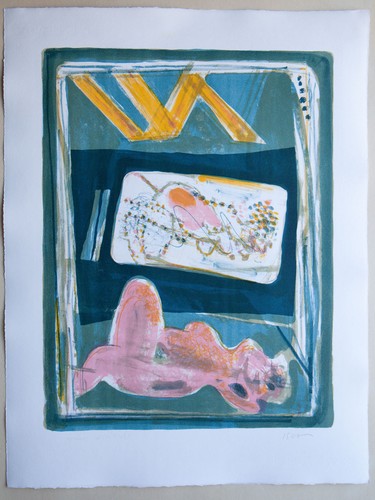 Iscan litho signée - -,