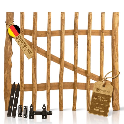 Porte jardin bois - porte, palissade
