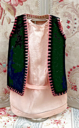 Poupée ancienne robe et - ancienne,,