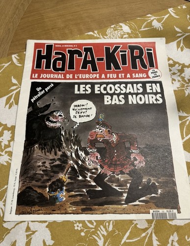Hara kiri hebdo mercredi - hebdo, 2
