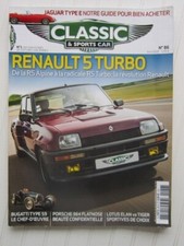 CLASSIC & sports car N° 86 / R5 Turbo /Bugatti Type 59/Porsche 964/Lotus Elan