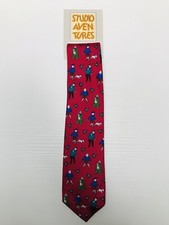 Cravate Tintin 100% soie Studio Aventures Herge - Neuf