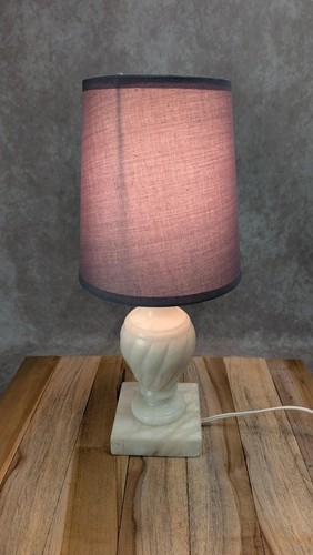 Lampe vintage albâtre - vintage, en