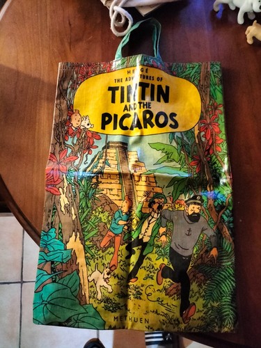 Sac plastifie tintin and - tintin, the