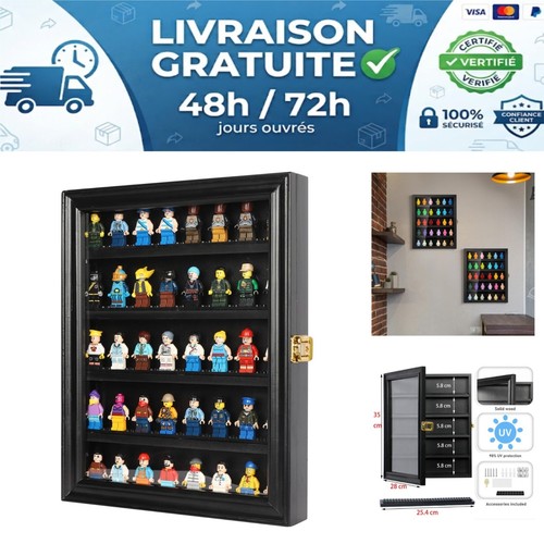 Vitrine murale bois pour - murale, en