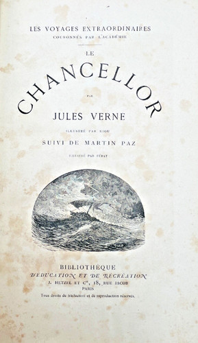 Jules verne le - –, chancellor