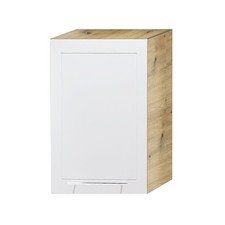 Armoire Murale Cuisine 1 Porte 60Cm Artisan Chêne Blanc 80526146