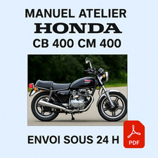 Manuel Atelier Honda CB 400 CM