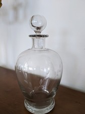 Carafe vin en cristal  avec