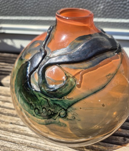 Rare grand vase boule verre - boule,