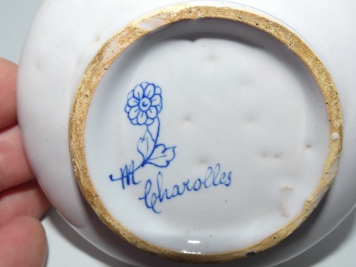 Vase faience charolles - vase, de